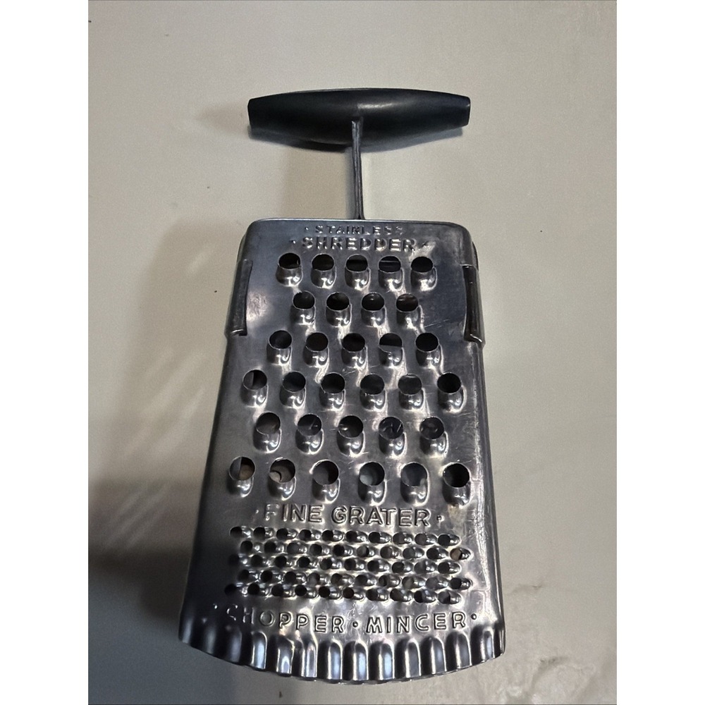 Vintage Stainless Steel Vegetable Slicer Grater Chopper Mincer Shredder HongKong
